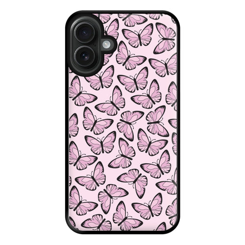 Coque Pink butterfly
