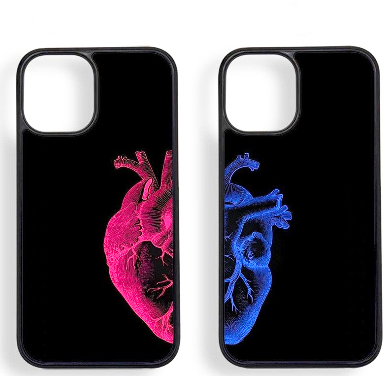 Deux Coques Transparentes Beautiful Heart
